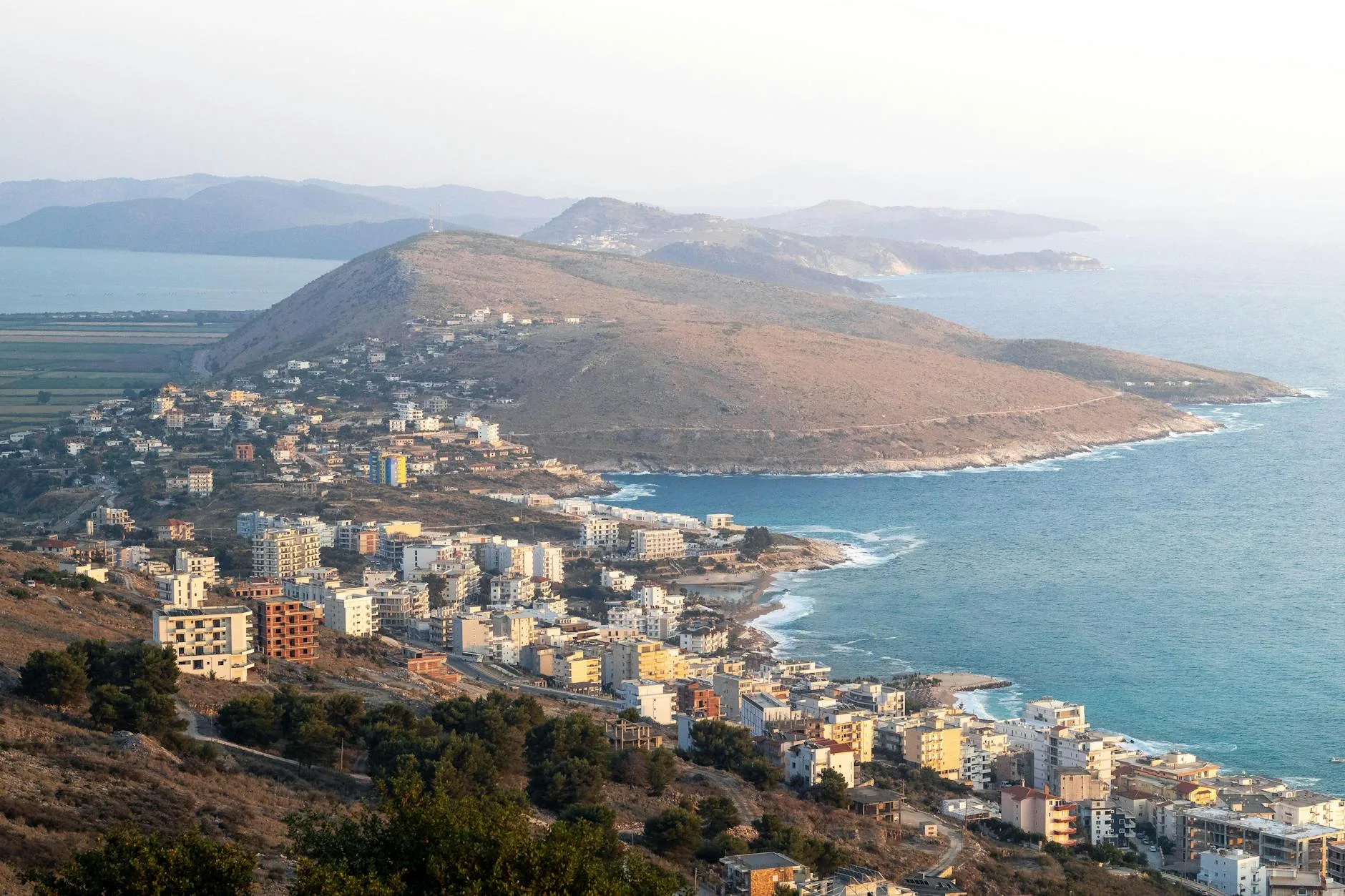 ️ Les zones d'hébergement à Sarandë