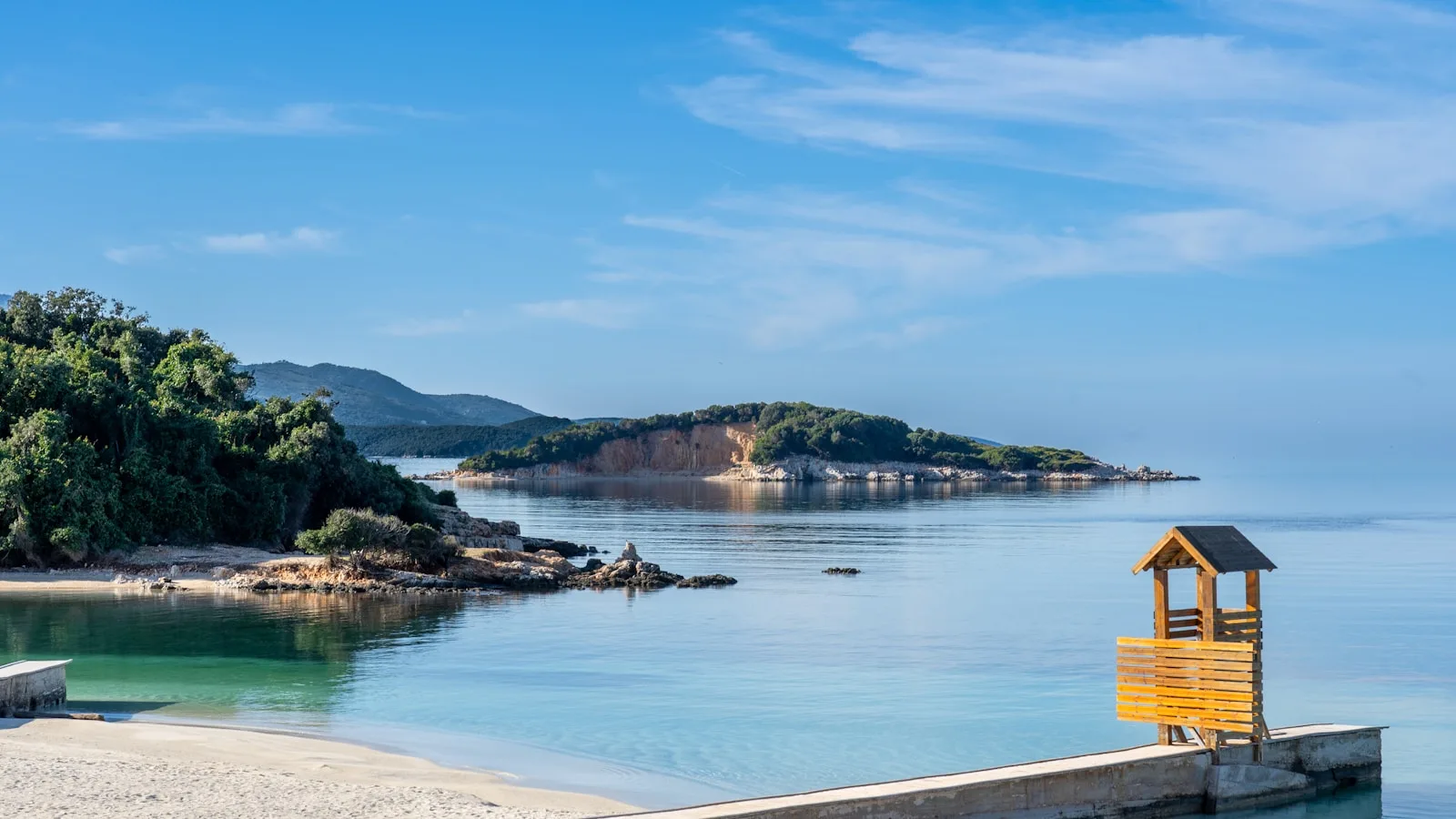 ️ Ksamil : les petites îles turquoise